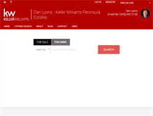 Tablet Screenshot of danlyonsrealtor.com